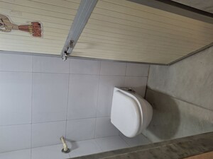 Bathroom in 2 BHK Apartment at Mahape – for Rent