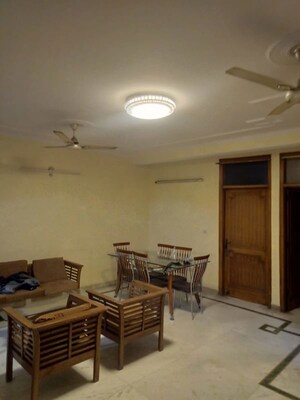 Living Room in 3 BHK Builder Floor at Malviya Nagar – for Rent