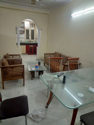 Living Room in 3 BHK Builder Floor at Malviya Nagar – for Rent