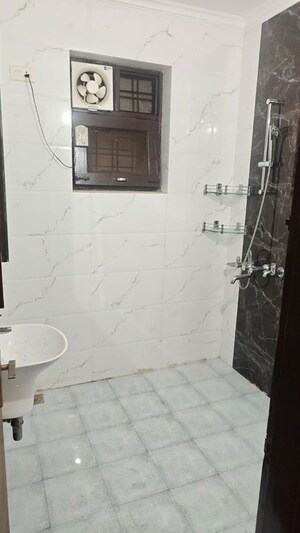 Bathroom in 3 BHK Builder Floor at Green Fields Colony – for Rent