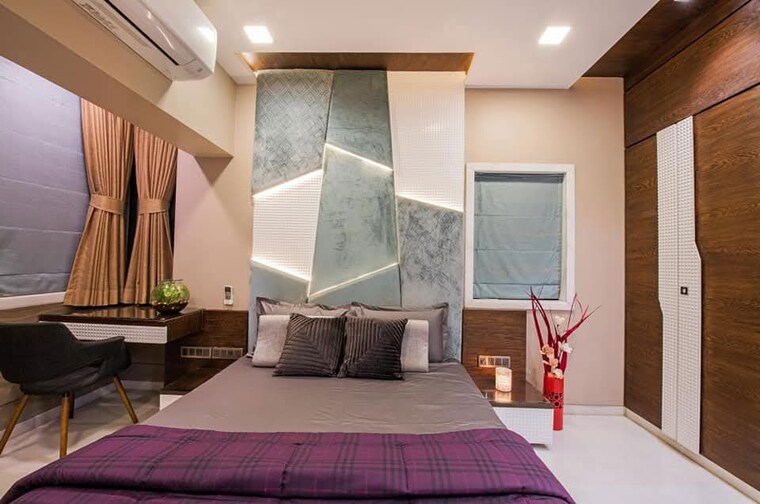 Bedroom, shree-pancham-mira-road 3 Bedroom 1400 Sq.Ft. Apartment In Mira Road Thane 10642915