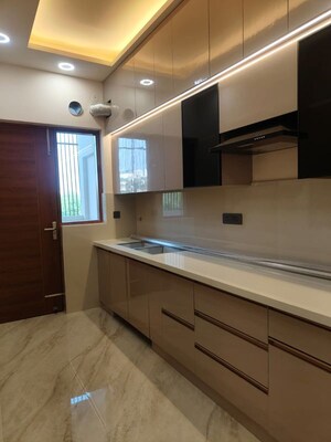 Kitchen in 4 BHK Builder Floor at BPTP Park Central, Sector 85 – for Sale
