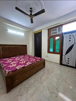 Bedroom in 2 BHK Builder Floor at Freedom Fighters Enclave – for Rent
