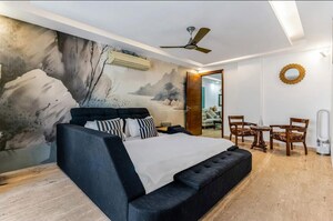 Bedroom in 4 BHK Builder Floor at New Friends Colony – for Rent
