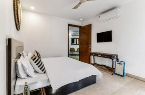 Bedroom in 4 BHK Builder Floor at New Friends Colony – for Rent
