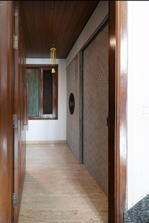 Building Lobby in 4 BHK Builder Floor at New Friends Colony – for Rent