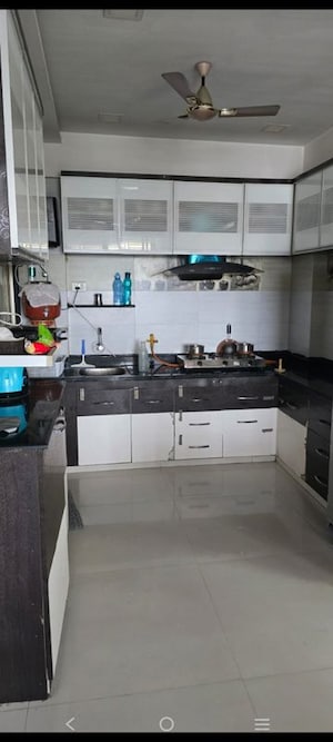 Kitchen in 3 BHK Apartment at Nityam Gloria, Sola – for Rent