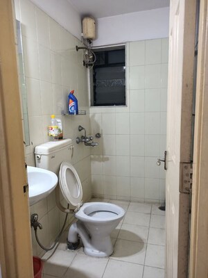 Bathroom in 3 BHK Apartment at Progressive Group Signature, Ghansoli – for Rent