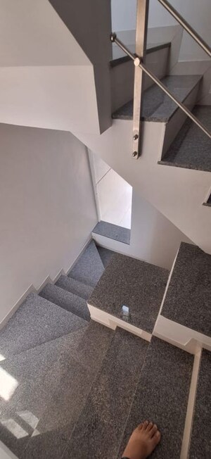Stairs in 4 BHK Apartment at Mangla Bluebell, Vadsar – for Sale