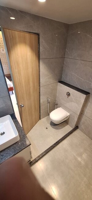Bathroom in 4 BHK Apartment at Mangla Bluebell, Vadsar – for Sale