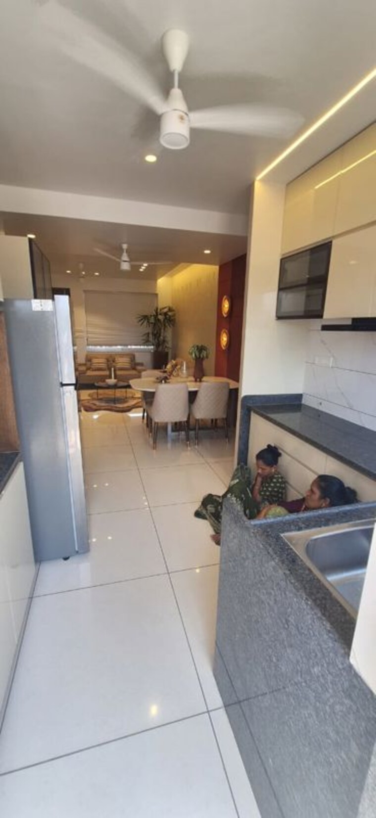 Kitchen, mangla-bluebell 4 Bedroom 1493 Sq.Ft. Apartment In Vadsar Vadodara 10642987