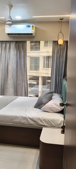 Master Bedroom in 2 BHK Apartment at Shree Raja Dasrath CHS, Dombivli East – for Sale