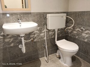 Bathroom in 3 BHK Apartment at Rajwardhan Arkaay Tower, Tathawade – for Sale