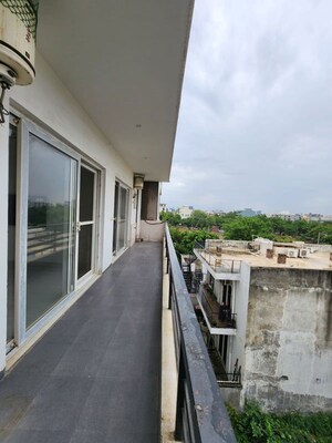 Balcony in 3.5 BHK Builder Floor at Sector 45 – for Rent