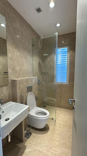 Bathroom in 3 BHK Villa at Chandranagar Colony Extension – for Sale