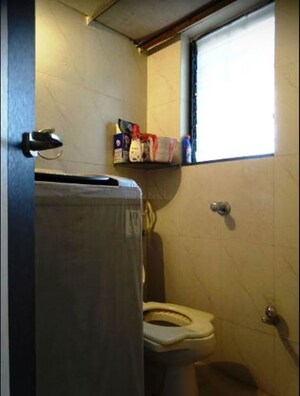 Bathroom in 2 BHK Apartment at Kumar Parisar, Kothrud – for Rent