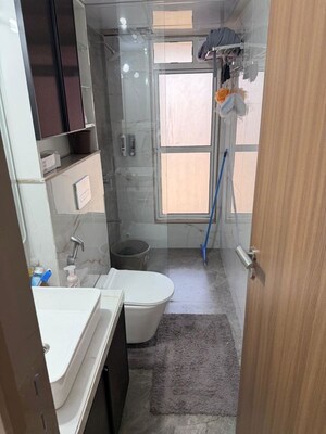Bathroom in 2 BHK Apartment at Salangpur Salasar Aavatar, Mira Road – for Rent