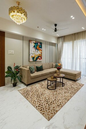Living Room in 3 BHK Villa at KannadI-I – for Sale