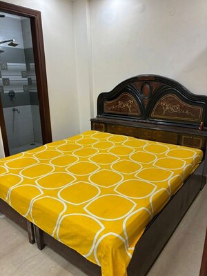 Bedroom in 4 BHK Builder Floor at Rajouri Garden – for Rent