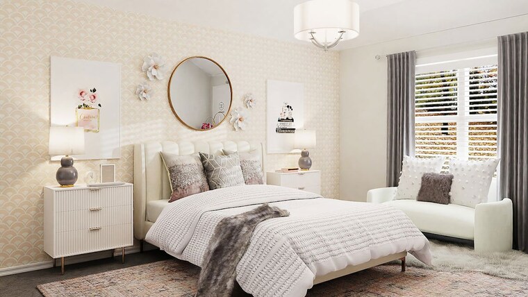 Bedroom, provident-palmvista 2 Bedroom 637 Sq.Ft. Apartment In Daighar Gaon Thane 10643079