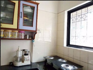 Kitchen in 1 BHK Apartment at Rohan Garden, Kothrud – for Rent