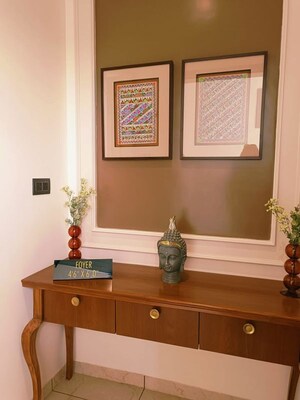 Living Room in 3 BHK Apartment at Vedant Eminent, Akota – for Sale