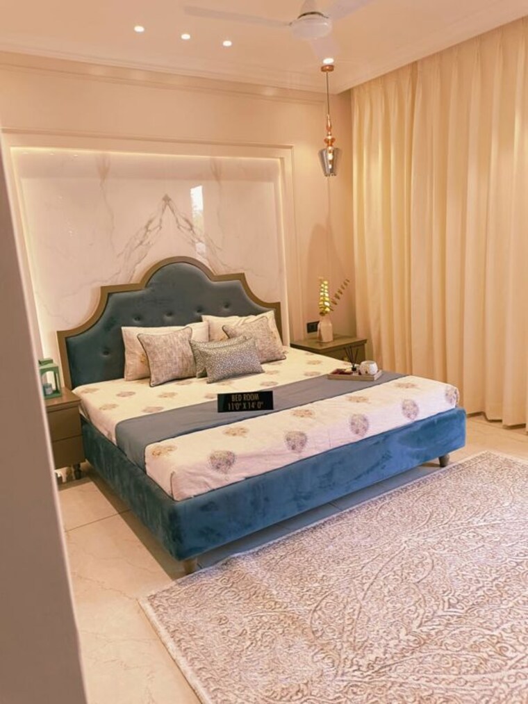 Bedroom, vedant-eminent 3 Bedroom 1420 Sq.Ft. Apartment In Akota Vadodara 10643127