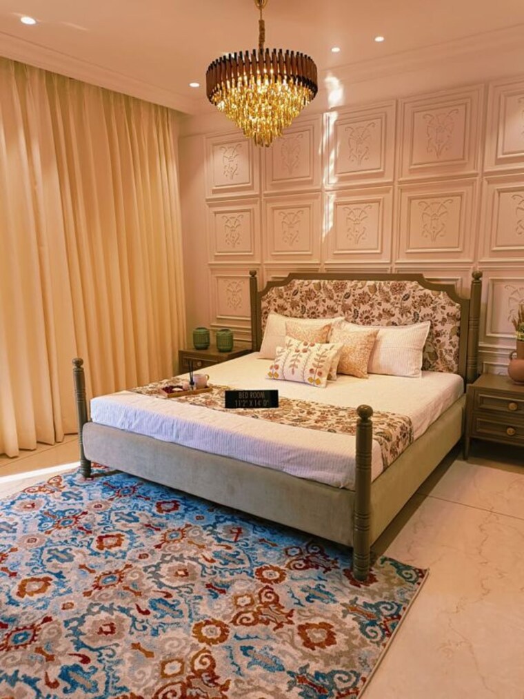 Bedroom, vedant-eminent 3 Bedroom 1420 Sq.Ft. Apartment In Akota Vadodara 10643127