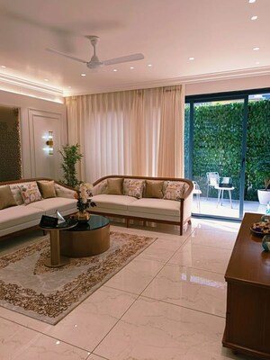 Living Room in 3 BHK Apartment at Vedant Eminent, Akota – for Sale