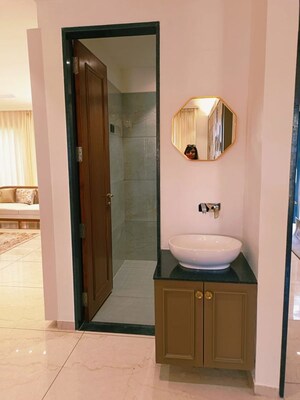 Bathroom in 3 BHK Apartment at Vedant Eminent, Akota – for Sale