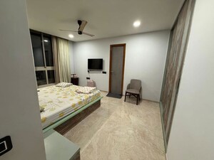 Bedroom in 1 BHK Apartment at Mahavir Kalpavruksha, Ghodbunder Road – for Rent