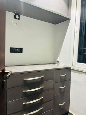 Kitchen in 3 BHK Builder Floor at Rajouri Garden – for Rent