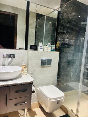 Bathroom in 3 BHK Builder Floor at Rajouri Garden – for Rent