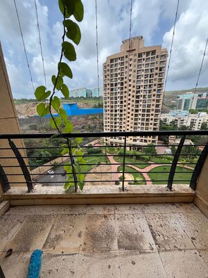 Balcony in 2 BHK Apartment at K Raheja Heights, Malad East – for Rent