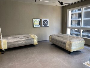 Living Room in 4 BHK Apartment at Artham Eminence, Bhayli – for Sale