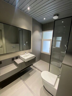Washroom in 4 BHK Apartment at Artham Eminence, Bhayli – for Sale
