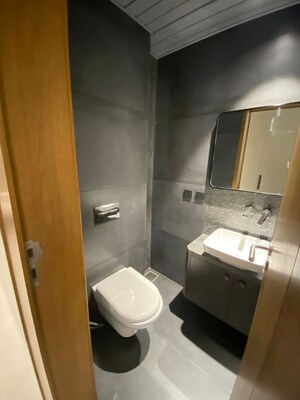 Bathroom in 4 BHK Apartment at Artham Eminence, Bhayli – for Sale