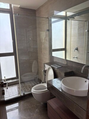 Bathroom in 3 BHK Apartment at M3M Golf Estate, Sector 65 – for Rent
