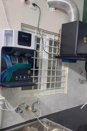 Kitchen in 2 BHK Builder Floor at Kondapur – for Rent