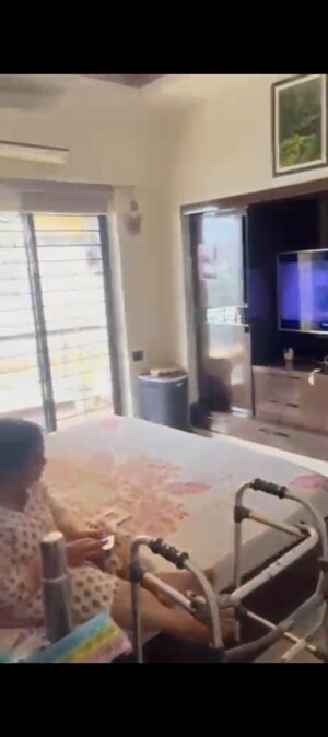 Master Bedroom in 3 BHK Apartment at K Raheja Interface Heights, Malad West – for Rent