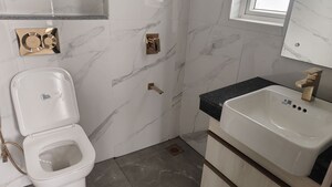 Bathroom in 3 BHK Apartment at Smart World Orchard, Sector 61 – for Rent