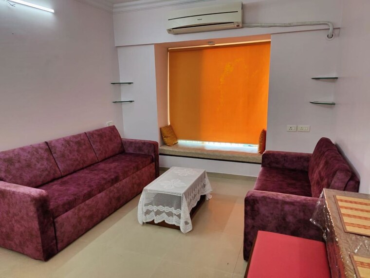 Living Room, mantri-serene 1 Bedroom 600 Sq.Ft. Apartment In Goregaon East Mumbai 10643190