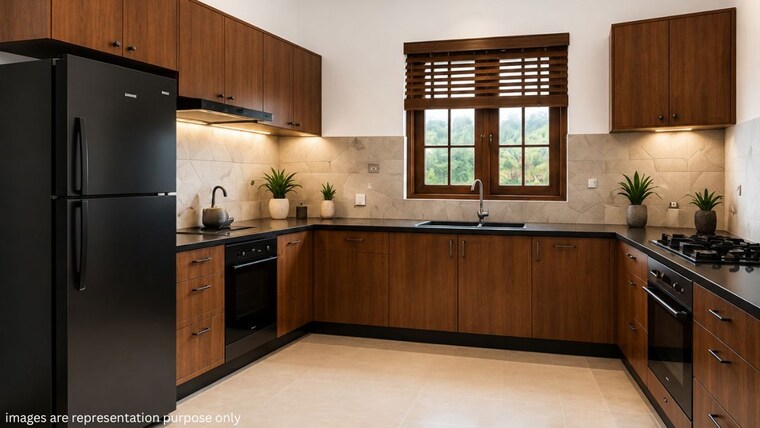 Kitchen, ottapalam 3 Bedroom 2000 Sq.Ft. Independent House In Ottapalam Palakkad 10643211