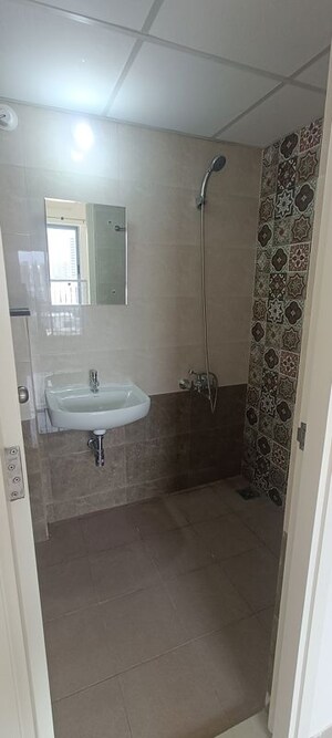 Bathroom in 2 BHK Apartment at Mahindra Happinest Tathawade Phase 1, Tathawade – for Rent