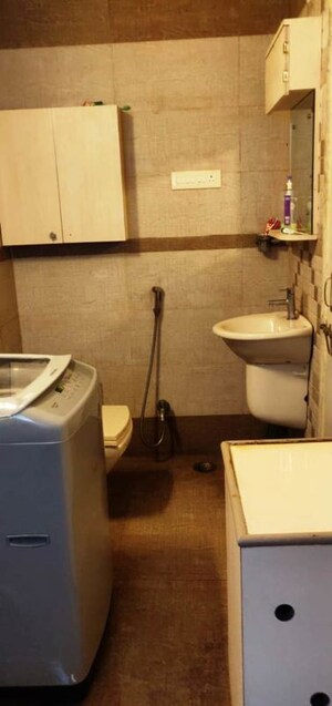Bathroom in 2 BHK Apartment at Janhavi Apartment, Kothrud – for Rent