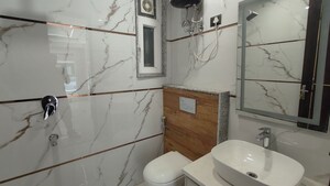 Bathroom in 3 BHK Apartment at Anant Raj Estate Plots, Sector 63a – for Rent