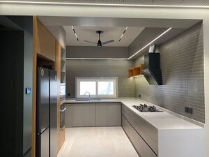 Kitchen in 4 BHK Penthouse at Artham Eminence, Bhayli – for Sale