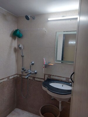 Bathroom in 2 BHK Apartment at Powai – for Rent