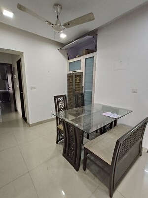 Living Room in 3 BHK Apartment at Acme Ozone, Manpada – for Rent