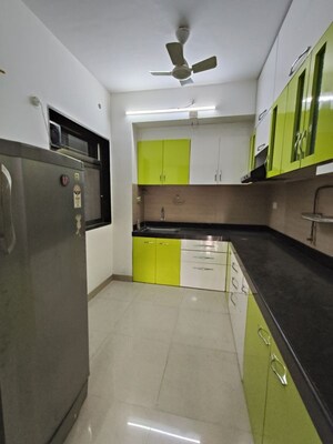 Kitchen in 3 BHK Apartment at Acme Ozone, Manpada – for Rent